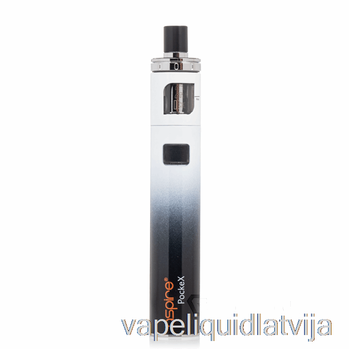 Aspire Pockex Aio Starter Kit [anni] Melns/balts Gradienta Vape šķidrums